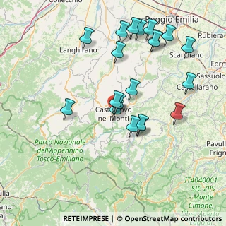 Mappa Via Primo Maggio, 42035 Castelnovo ne' Monti RE, Italia (16.2185)