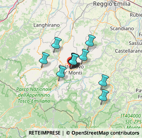 Mappa Via Isolato Maestà, 42035 Castelnovo Ne' Monti RE, Italia (7.77545)