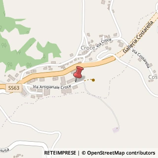 Mappa Via Artigianale Croce, 13, 42035 Castelnovo Ne' Monti, Reggio nell'Emilia (Emilia Romagna)
