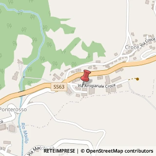 Mappa Via Artigianale Croce, 8, 42035 Castelnovo Ne' Monti, Reggio nell'Emilia (Emilia Romagna)