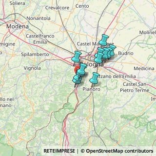 Mappa Via Altopiano, 40037 Borgonuovo BO, Italia (8.44917)