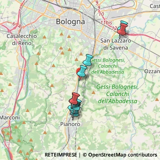 Mappa Via A. Ligabue, 40065 Pianoro BO, Italia (3.68091)