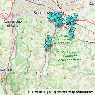Mappa Via A. Ligabue, 40065 Pianoro BO, Italia (4.1735)
