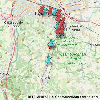 Mappa Via A. Ligabue, 40065 Pianoro BO, Italia (4.14667)