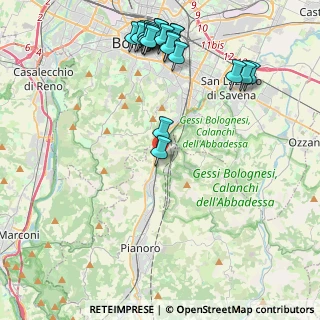 Mappa Via A. Ligabue, 40065 Pianoro BO, Italia (5.188)