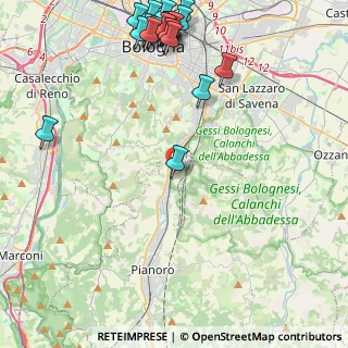 Mappa Via A. Ligabue, 40065 Pianoro BO, Italia (6.018)