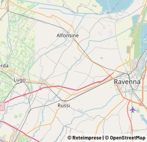 Mappa 48124 Bagnacavallo RA, Italia (9.5825)