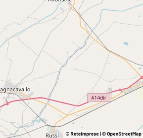 Mappa 48124 Bagnacavallo RA, Italia (3.728)