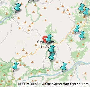 Mappa Via degli Orti, 42035 Castelnovo Ne' Monti RE, Italia (5.697)