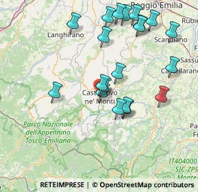 Mappa Via degli Orti, 42035 Castelnovo Ne' Monti RE, Italia (16.2465)