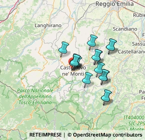 Mappa Via I° Maggio, 42035 Castelnovo ne' Monti RE, Italia (10.24813)
