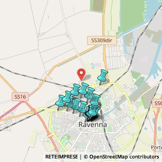 Mappa Via Monviso, 48123 Ravenna RA, Italia (1.882)
