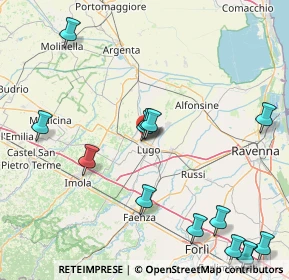Mappa Via Francesco Bonsi, 48022 Lugo RA, Italia (21.56643)