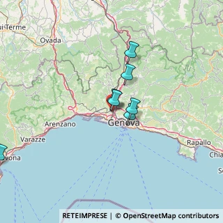 Mappa Via Fegino, 16161 Genova GE, Italia (28.50364)