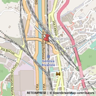 Mappa Via Al Ponte Polcevera, 8, 16161 Genova, Genova (Liguria)