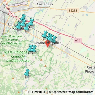 Mappa Via Sant'Andrea, 40064 Ozzano dell'Emilia BO, Italia (4.04615)