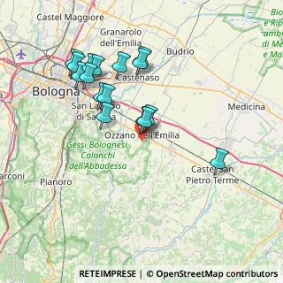 Mappa Via Sant'Andrea, 40064 Ozzano dell'Emilia BO, Italia (7.37063)