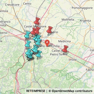 Mappa Via Sant'Andrea, 40064 Ozzano dell'Emilia BO, Italia (13.1405)