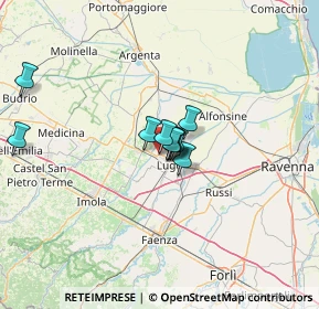 Mappa Via E. Fermi, 48020 Sant'Agata Sul Santerno RA, Italia (10.75818)