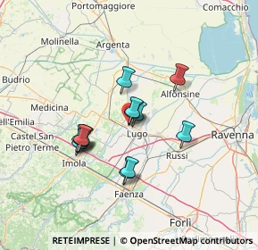 Mappa Via E. Fermi, 48020 Sant'Agata Sul Santerno RA, Italia (10.67538)