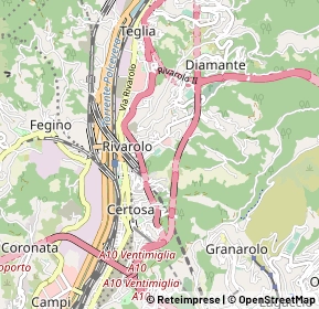 Mappa 16159 Genova GE, Italia (1.028)