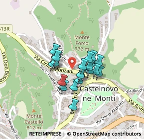 Mappa Via Cirillo, 42035 Castelnovo Ne' Monti RE, Italia (0.145)