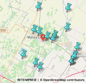 Mappa Via Gian Gabriele Eynard, 48024 Massa Lombarda RA, Italia (4.54)