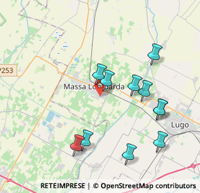 Mappa Via Gian Gabriele Eynard, 48024 Massa Lombarda RA, Italia (3.95909)