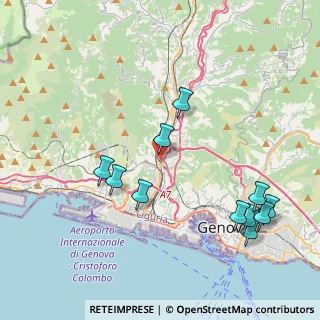 Mappa Via Ponte Polcevera, 16161 Genova GE, Italia (4.58909)