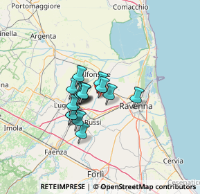 Mappa Via Santerno Ammonite, 48020 Ravenna RA, Italia (8.64813)