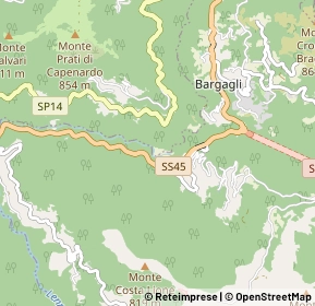 Mappa 16021 Bargagli GE, Italia (0.96538)