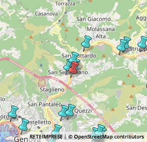 Mappa Piazzale Bligny, 16141 Genova GE, Italia (2.87263)