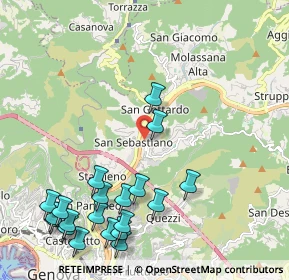 Mappa Piazzale Bligny, 16141 Genova GE, Italia (2.6935)