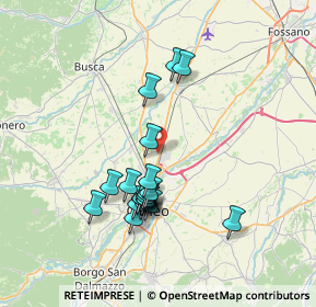 Mappa Via Michelin, 12100 Cuneo CN, Italia (6.647)