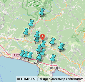 Mappa Strada Provinciale, 16047 Ne GE, Italia (6.99722)