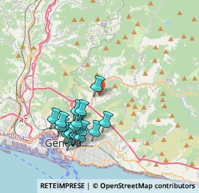 Mappa Via Luigi Bailo, 16141 Genova GE, Italia (3.83706)