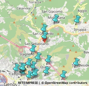 Mappa Via Luigi Bailo, 16141 Genova GE, Italia (2.7395)