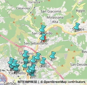 Mappa Via Luigi Bailo, 16141 Genova GE, Italia (2.812)