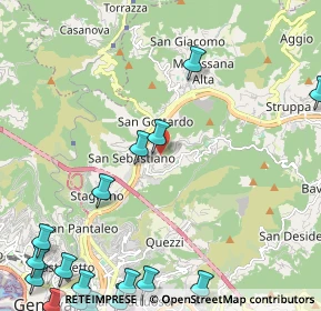 Mappa Via Luigi Bailo, 16141 Genova GE, Italia (3.50412)