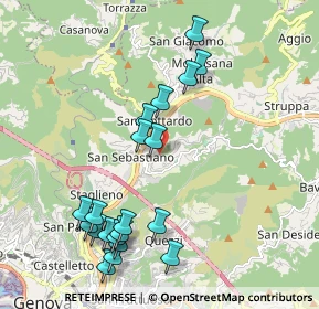 Mappa Via Luigi Bailo, 16141 Genova GE, Italia (2.245)