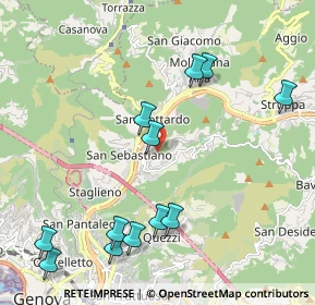 Mappa Via Luigi Bailo, 16141 Genova GE, Italia (2.41167)