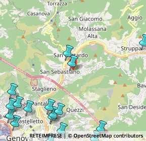 Mappa Via Luigi Bailo, 16141 Genova GE, Italia (3.5495)
