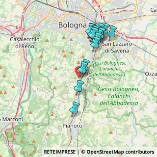 Mappa Strada Vicinale del Malpasso, 40065 Bologna BO, Italia (3.81941)