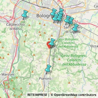 Mappa Strada Vicinale del Malpasso, 40065 Bologna BO, Italia (4.84364)