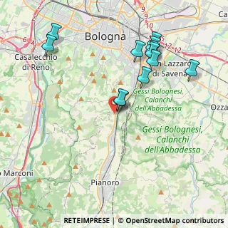Mappa Strada Vicinale del Malpasso, 40065 Bologna BO, Italia (4.30167)