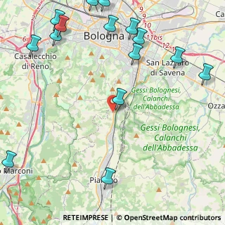 Mappa Strada Vicinale del Malpasso, 40065 Bologna BO, Italia (6.48063)