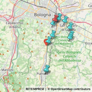 Mappa Strada Vicinale del Malpasso, 40065 Bologna BO, Italia (4.11417)