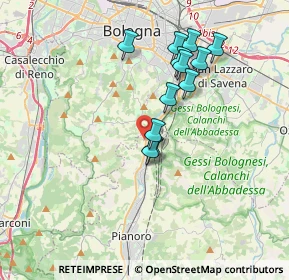 Mappa Strada Vicinale del Malpasso, 40065 Bologna BO, Italia (3.2775)