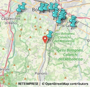 Mappa Strada Vicinale del Malpasso, 40065 Bologna BO, Italia (5.02789)