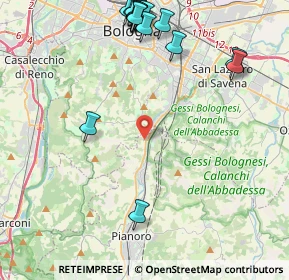 Mappa Strada Vicinale del Malpasso, 40065 Bologna BO, Italia (5.687)